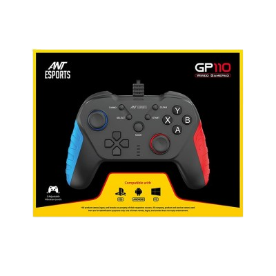 Ant Esports Gp100 Wired Gamepad Black 