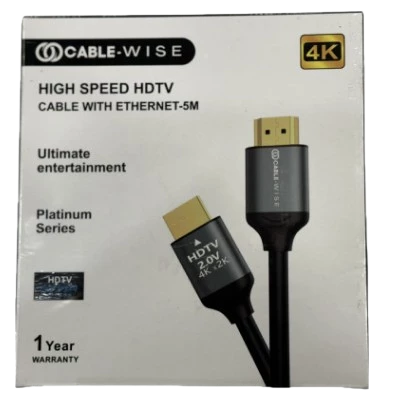 Cable Wise 4K 5.0 Meter HDMI Cable 2.0