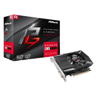 ASRock RX550 Phantom Gaming 4GB GDDR5 Graphics Card