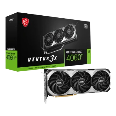 MSI GeForce RTX 4060 Ti VENTUS 3X E 8G OC