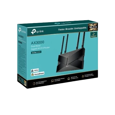 TP-LINK AX3000 Dual Band Gigabit Wi-Fi 6 Router (Archer AX53)