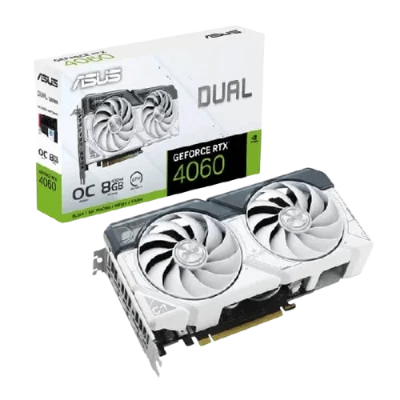 ASUS Dual GeForce RTX4060 White OC Edition 8GB GDDR6