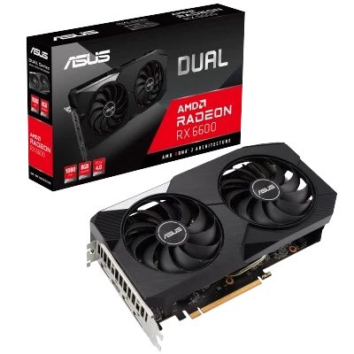 ASUS Dual Radeon RX 6600 8GB GDDR6