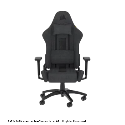 CORSAIR TC100 RELAXED Gaming Chair - Fabric Black & Grey