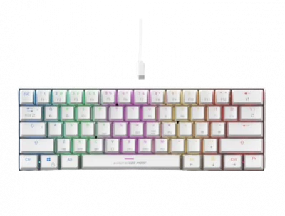 Cosmic Byte THEMIS Mechanical Gaming Keyboard (RED SWITCH) WHITE WIRED