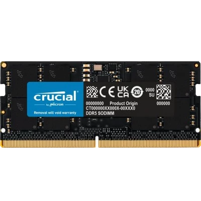 Crucial 16GB DDR5-4800 MHz LAPTOP RAM (CT16G48C40S5)