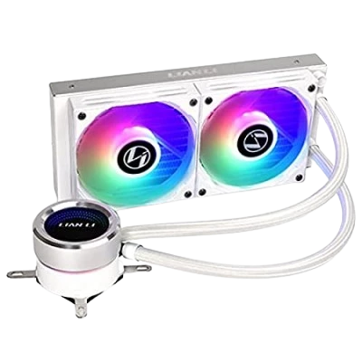 Lian Li Galahad 240 ARGB 240mm  CPU Liquid Cooler (White)