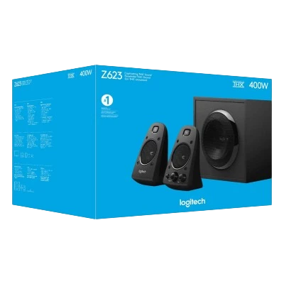 Logitech Z623 THX 400 Watt 2.1 Channel Wired Speaker (Black)