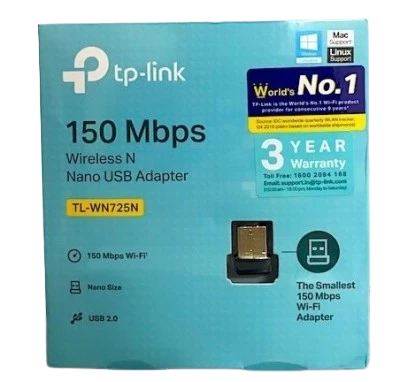 TP-LINK TL-WN725N 150Mbps Wireless N Nano USB Adapter