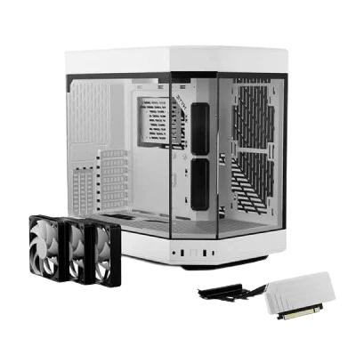 HYTE Y60 MID-TOWER PC CASE (SNOW WHITE) 1