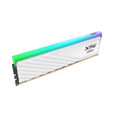 XPG ADATA LANCER BLADE RGB 16GB DDR5 6000 MHz Desktop Memory (AX5U6000C3016G-SLABRWH) WHITE 1