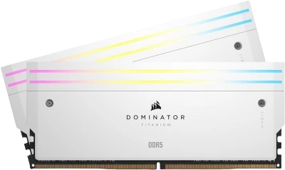 CORSAIR DOMINATOR TITANIUM DDR5 RGB 16x2 32GB 7200 MHz DESKTOP RAM (WHITE) 1