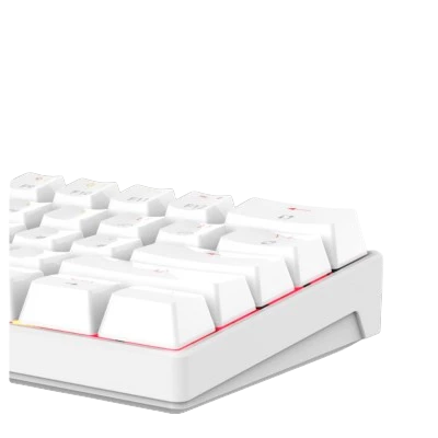 Cosmic Byte THEMIS Mechanical Gaming Keyboard (RED SWITCH) WHITE WIRED 1