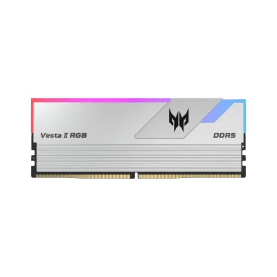 PREDATOR VESTA II DDR5 RGB 32GB 7200MHz (16*2) DESKTOP RAM (WHITE) 1