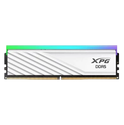 XPG ADATA LANCER BLADE RGB 16GB DDR5 6000 MHz Desktop Memory (AX5U6000C3016G-SLABRWH) WHITE 2