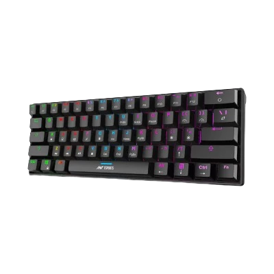 Ant Esports MK1300 Mini Wired Mechanical Gaming Keyboard with Blue Switches 3