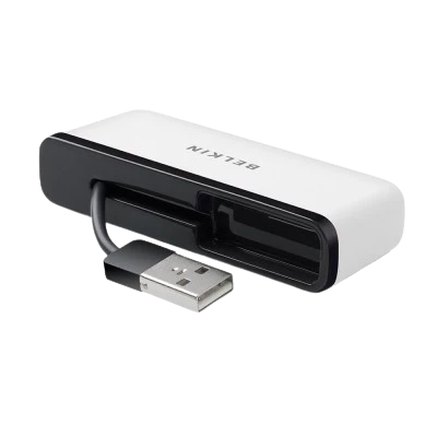 Belkin 4-Port USB to USB 2.0 Ultra-Mini TRAVEL HUB 3