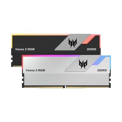 PREDATOR VESTA II DDR5 RGB 32GB 7200MHz (16*2) DESKTOP RAM (WHITE) 3