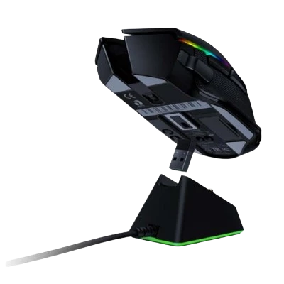 Razer Basilisk Ultimate Wireless Gaming Mouse with Charging Dock (Black)